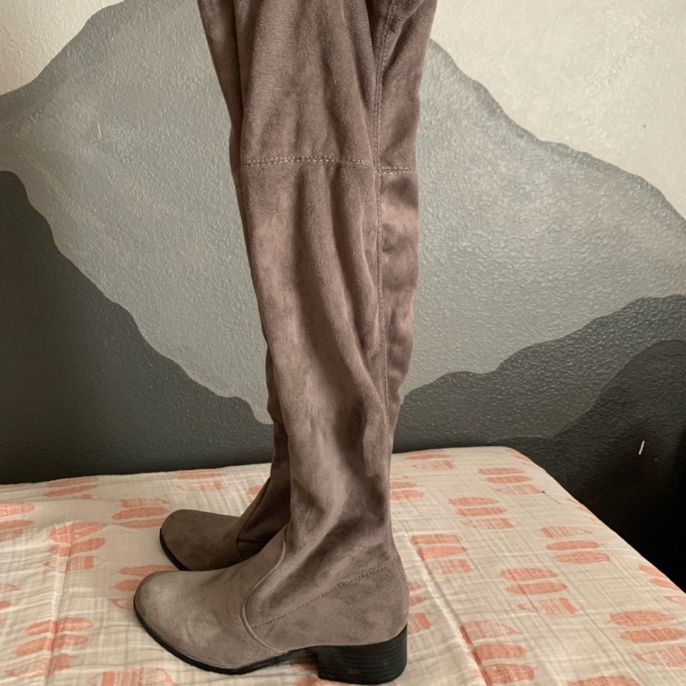 Tall over the knee boots